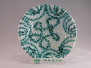 Gmundner Keramik-Korb geflochten rund 16